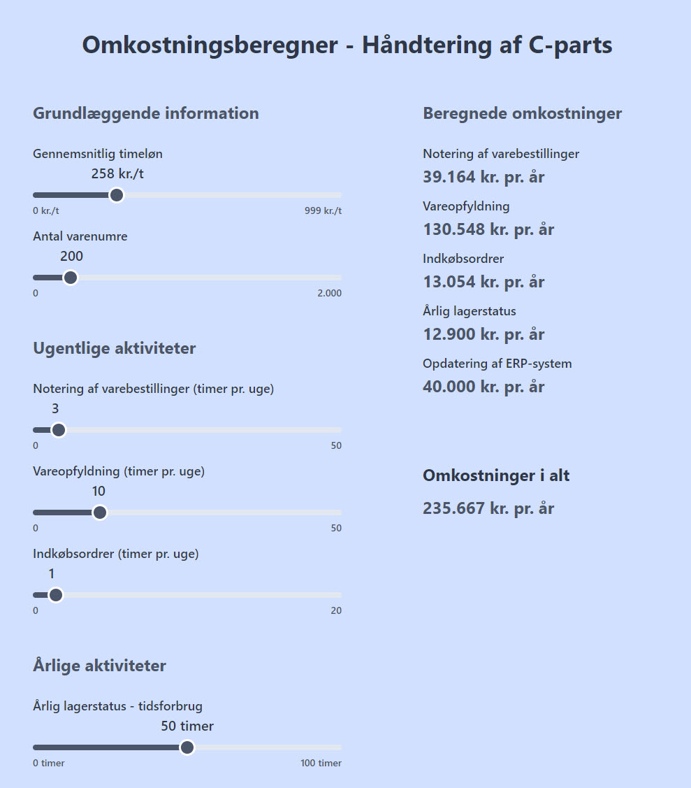 logistikberegner