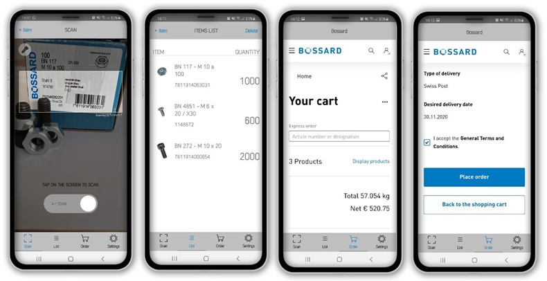 Referencing image of Scan App