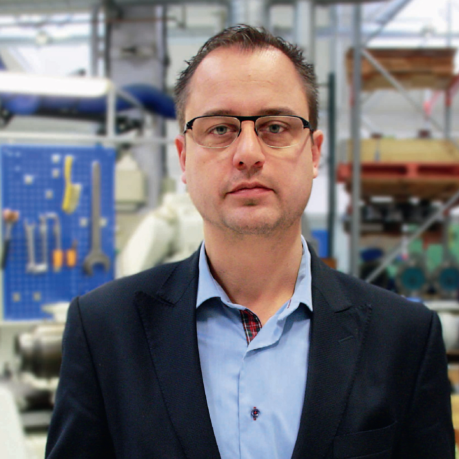 Bild von Pierre Kubalski, CEO, IMO Pumpen AB, Colfax Corporation, Schweden