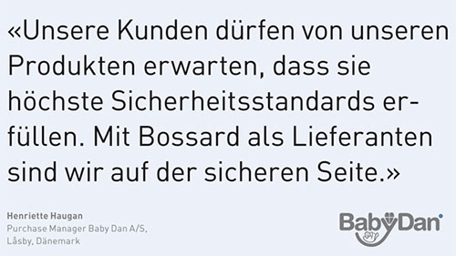 Erfolgsgeschichte Referenz Babydan Zitat