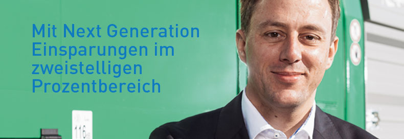 Mit Next Generation Einsparungen im zweistelligen Prozentbereich