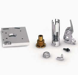 Verschiedene Drehteile & Frästeile