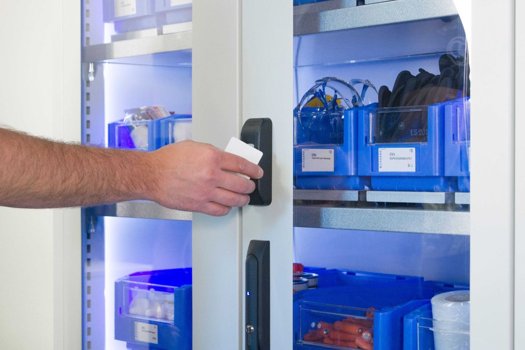 SmartLocker adgang med RFID kort