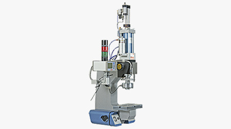Hydropneumatic table press for sealing technology