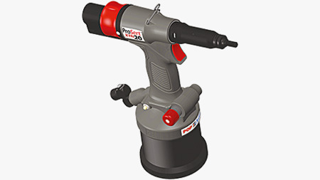 Hydropneumatic tools for blind rivet nuts and blind rivet studs