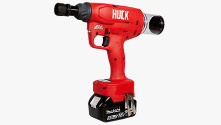 Battery powered tools for lockbolts