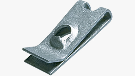 Clip-Threaded fasteners and retainers