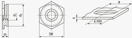 BN 20627 PEM® F Lisovací matice pro kovové materiály