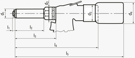 BN 26363 KOENIG EXPANDER® EXTOOL-040-2 Hydrauliczno-pneumatyczne urządzenie montażowe bez końcówki, ze zbierakiem końcówek trzpieni, do zaślepki uszczelniające typu SK/SKC, LK