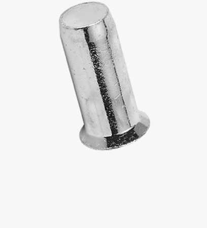 BN 5860 TUBTARA® UFX (UT/FESG) Blind rivet nuts countersunk head, round shank, closed end