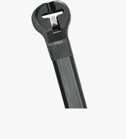 BN 22331 ABB Ty-Rap® Railway Cable ties with barb stainless steel A4, for railway industry