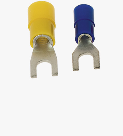 BN 20326 Panduit® Pan-Term® Klemkabelsko gaffelform med PVC isolering