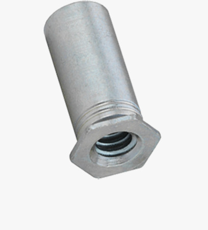 BN 53652 PEM® SOS Self-clinching threaded standoffs open type, with UNF thread, for metallic materials