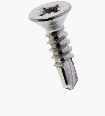 BN 85325 Pozi flat countersunk head self-drilling screws form Z