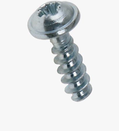 BN 20092 EJOT PT® Pan head screws with pressed washer with Pozidriv cross recess form Z