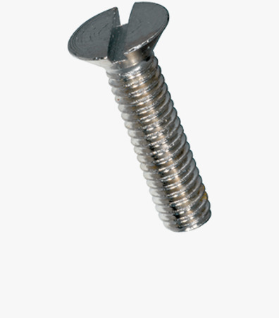 BN 538 Slotted flat countersunk head machine screws