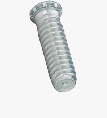 BN 20661 PEM® FHL Pernos roscados de montaje a presión o clinchables para metales