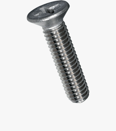 BN 661 Phillips flat countersunk head machine screws form H