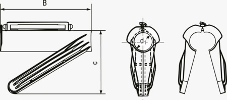 BN 20302 Panduit® Pan-Wrap™ Setzwerkzeug für Kabelhülle