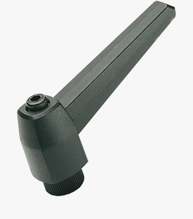 BN 14185 ELESA® MR.A Adjustable handles with black-oxide steel boss