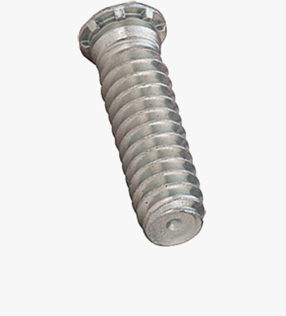 BN 20628 PEM® FHLS Pernos roscados de montaje a presión o clinchables para metales