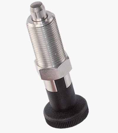 BN 2914 FASTEKS® FAL Index Bolts with Stop with metric fine thread and hex collar