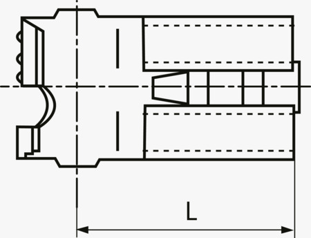 BN 22551 Nasouvací ploché konektory s bočním připojením vodiče bez izolace