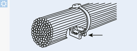 BN 20275 Panduit® Cable tie mounts