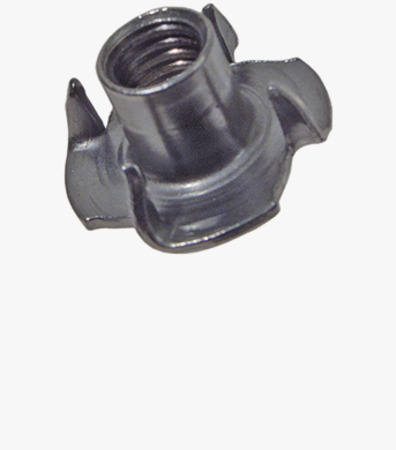 BN 225 Drive-in tee nuts for wood and plastics