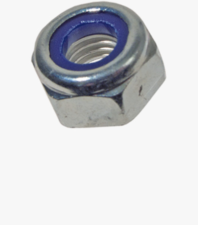 BN 6866 Prevailing torque type hex lock nuts thin type, with polyamide insert