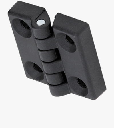 BN 3037 FASTEKS® FAL Hinges with pass-through holes for countersunk head screws