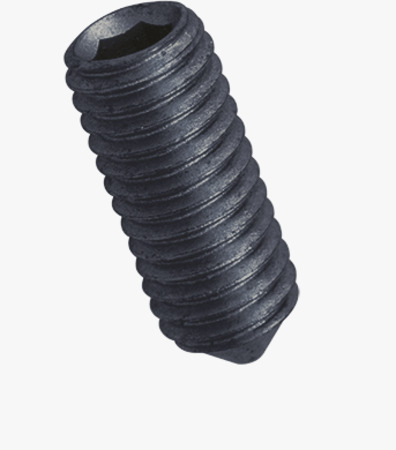 BN 25 Hex socket set screws with cone point