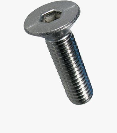 BN 2104 Hex socket flat countersunk head screws fully threaded
