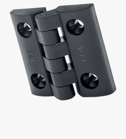 BN 13543 ELESA® CFTX-EH Hinges with pass-through holes for cylindrical head screws