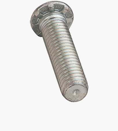 BN 26648 PEM® HFHS Pernos roscados de montaje a presión o clinchables para metales