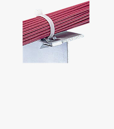 BN 20288 Panduit® Soporte de clip de metal para montaje de bridas para cables