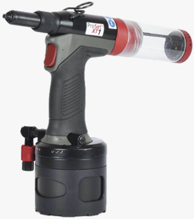 BN 50681 POP® ProSet® XT1 Hydropneumatic blind rivet tool with mandrel collection system