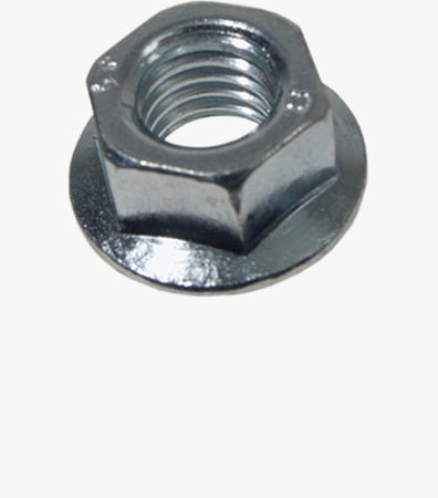 BN 30312 Hex nuts with flange and serrations