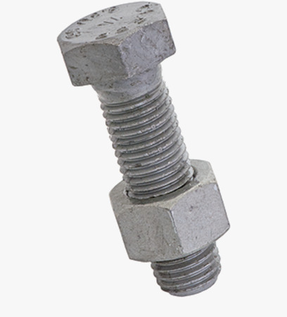 BN 20728 Set of SB bolts fully threaded for non-preloaded structural bolting assemblies