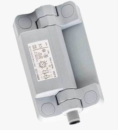BN 13530 ELESA® CFSW-C-C Bisagras con interruptor de seguridad integrado Conector de 8 hilos inferior