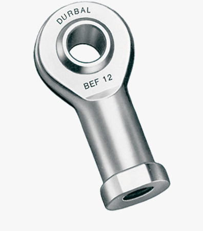 BN 158 Durbal BEF Rod ends with integral spherical plain bearing left hand thread