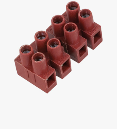 BN 20498 BM Terminal block 12 pole, high temperature version <B>without wire protectors</B>