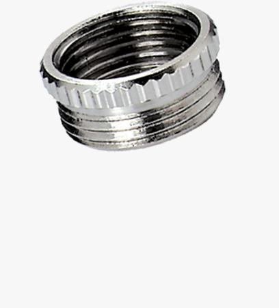 BN 22045 JACOB® Adapters knurled for Pg thread on metric thread