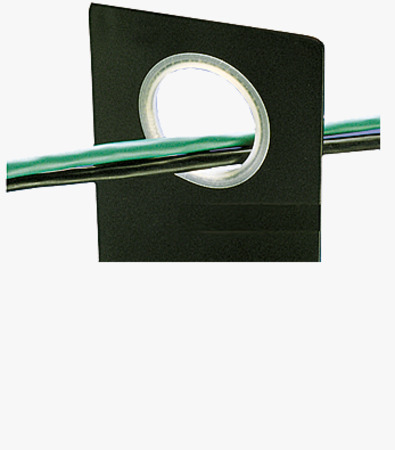 BN 20303 Panduit® Grommet edging slotted wall for cable run with adhesive