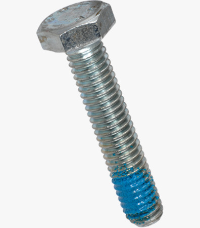 BN 5244 Hex head screws fully threaded with TufLok® patch