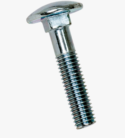 BN 46120 Round head square neck bolts without hex nuts