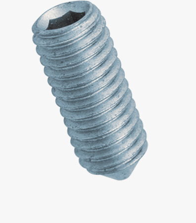 BN 29 Hex socket set screws with cone point
