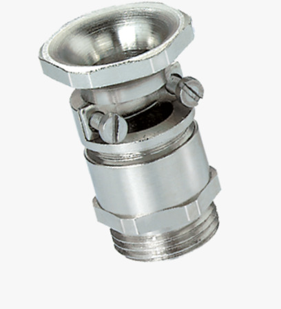 BN 22023 JACOB® FAVORIT Cable glands with metric thread and strain relief clamp with bending protection