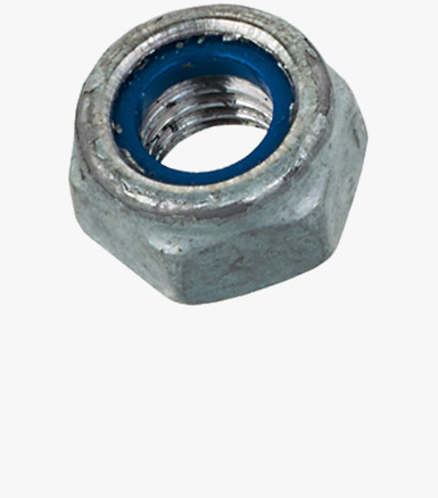 BN 20800 Prevailing torque type hex lock nuts thin type, with polyamide insert