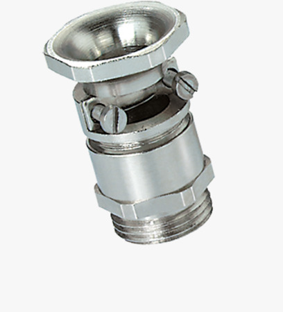 BN 22171 JACOB® FAVORIT Cable glands with Pg thread and strain relief clamp with bending protection